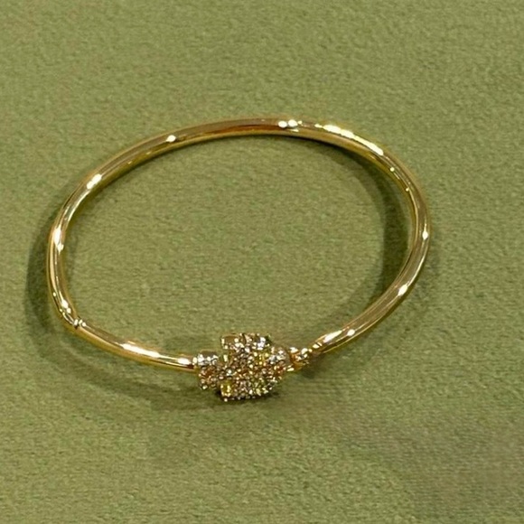 Tory Burch bracelet gold Tory Burch logo with diamond - Picture 3 of 3